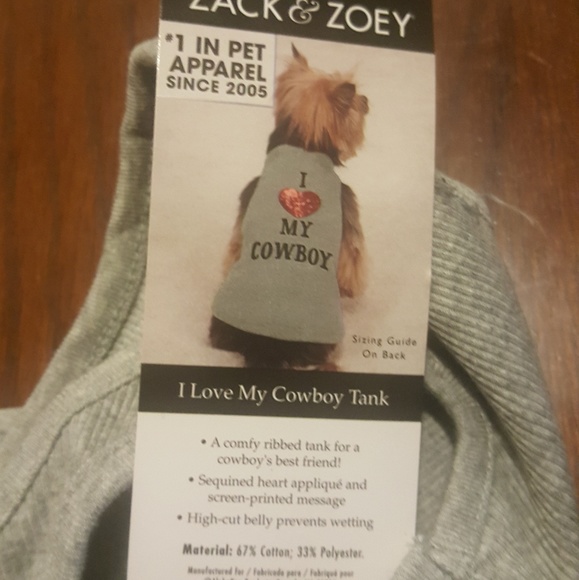 I Love My Cowboy Tank - Picture 3 of 5